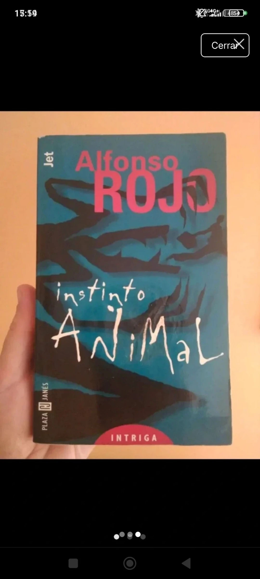 Libro instinto animal